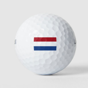 Niederländische Flagge Golfball
