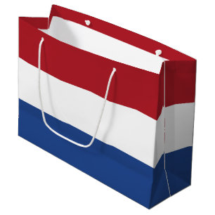 niederländische Flagge Große Geschenktüte