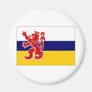 Niederländische Flagge in Limburg Magnet