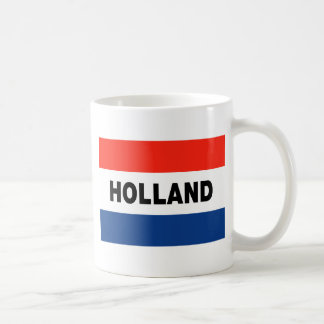 Niederländische Flagge Kaffeetasse
