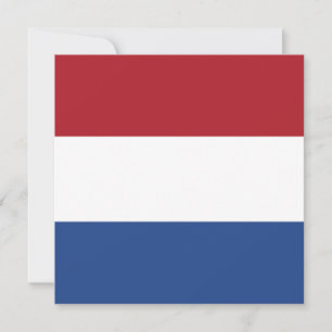 Niederländische Flagge Karte