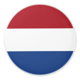 Niederländische Flagge Keramikknauf