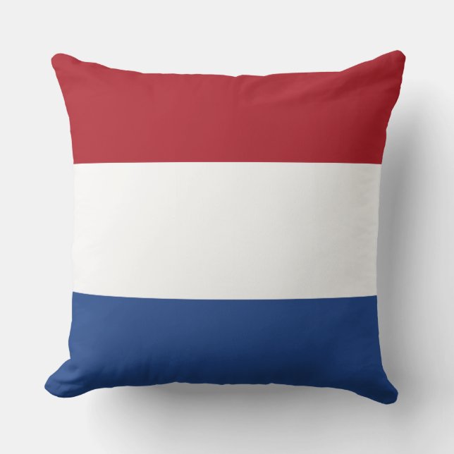 Niederländische Flagge Kissen (Vorderseite)