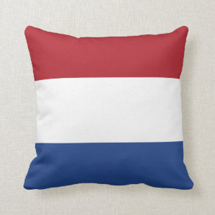 Niederländische Flagge Kissen