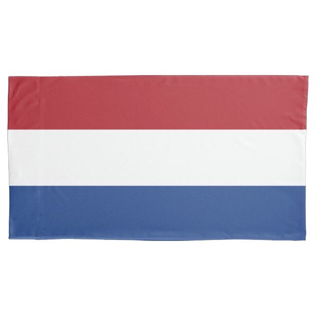 niederländische Flagge Kissenbezug (Vorderseite)