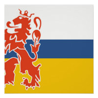 Niederländische Flagge Limburgs