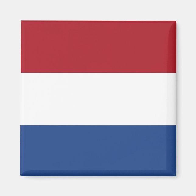 Niederländische Flagge Magnet (Vorne)