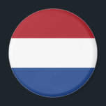 Niederländische Flagge Magnet<br><div class="desc">Niederländische Flagge</div>