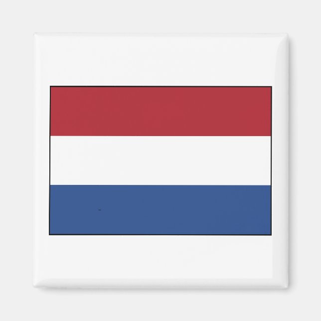 Niederländische Flagge Magnet (Vorne)