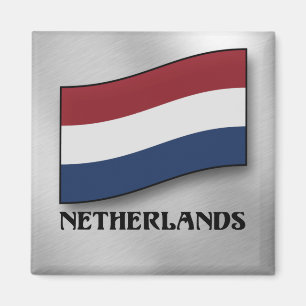 Niederländische Flagge Magnet