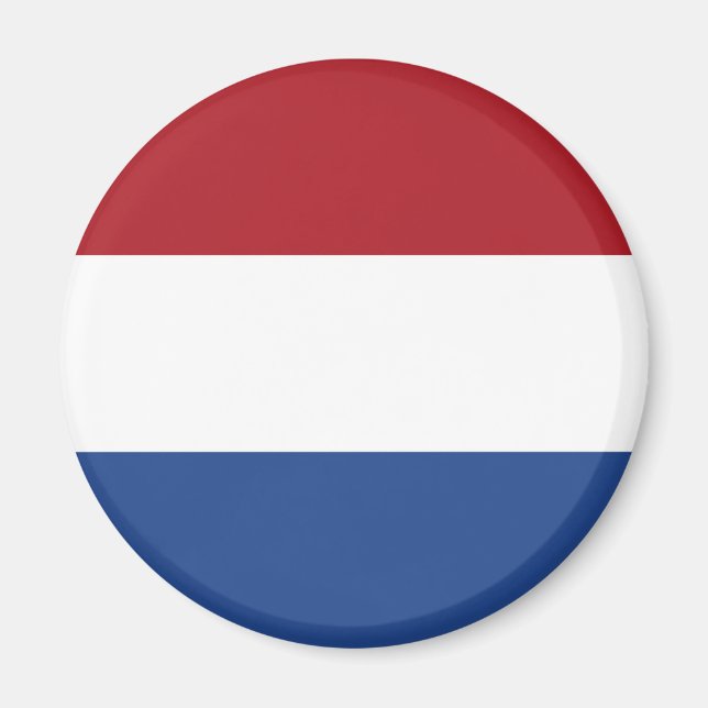 Niederländische Flagge Magnet (Vorne)