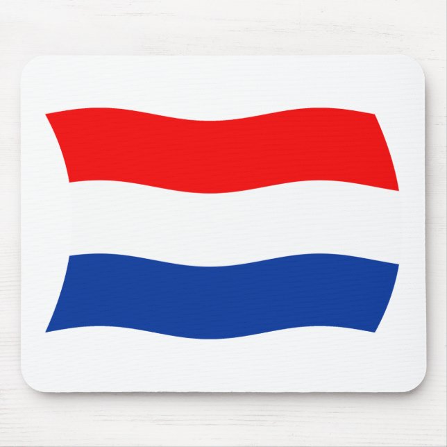 Niederländische Flagge Mousepad (Vorne)