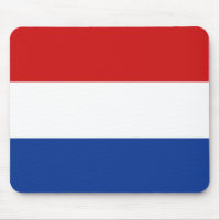 Niederländische Flagge Mousepad