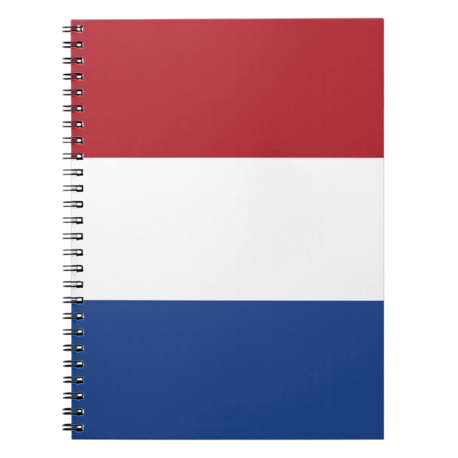 Niederländische Flagge Notizblock (Vorderseite)