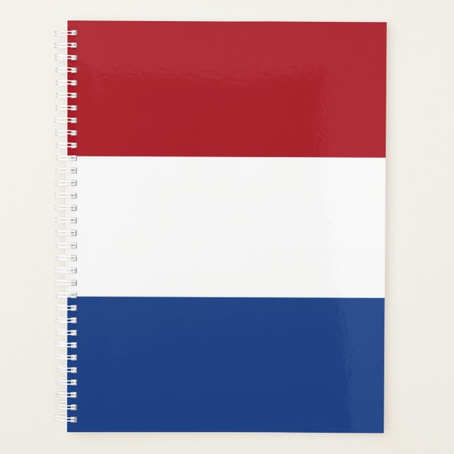 Niederländische Flagge Planer (Vorderseite)
