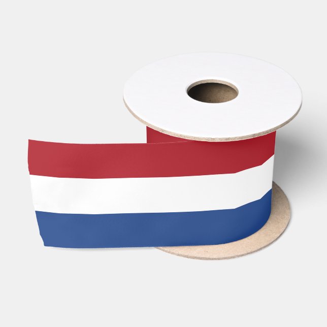 Niederländische Flagge Satinband (Spule)