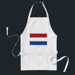 Niederländische Flagge Schürze<br><div class="desc">Patriotische Flagge der Niederlande.</div>