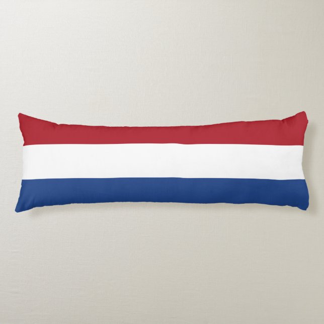 Niederländische Flagge Seitenschläferkissen (Vorderseite)