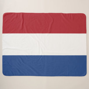 Niederländische Flagge Sherpadecke