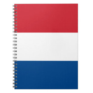 Niederländische Flagge Souvenir Modern Notizblock