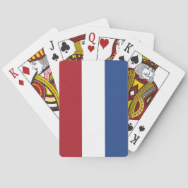 Niederländische Flagge Spielkarten