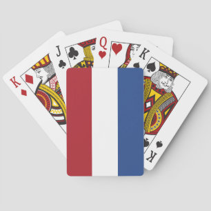 Niederländische Flagge Spielkarten