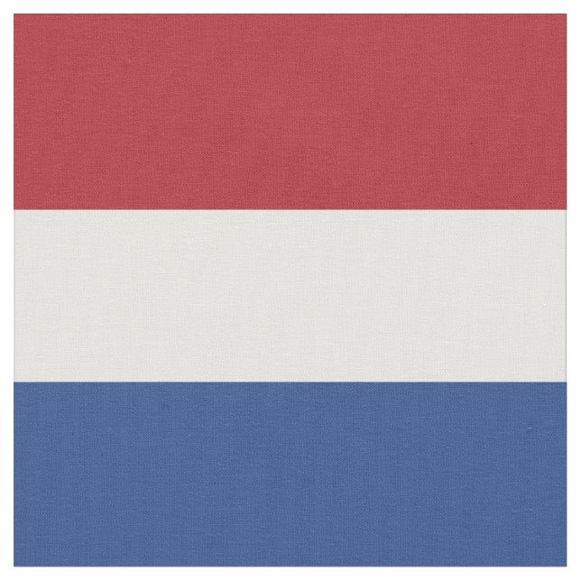 niederländische Flagge Stoff (Nahaufnahme)