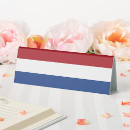 niederländische Flagge Tischaufsteller