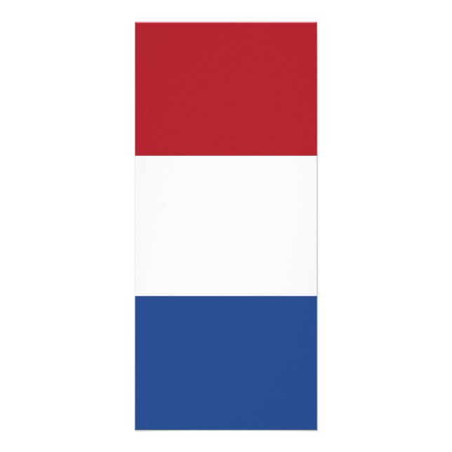 niederländische Flagge Werbekarte (Vorne)