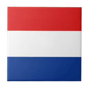 Niederländische Flaggen-Keramik-Fliese Fliese