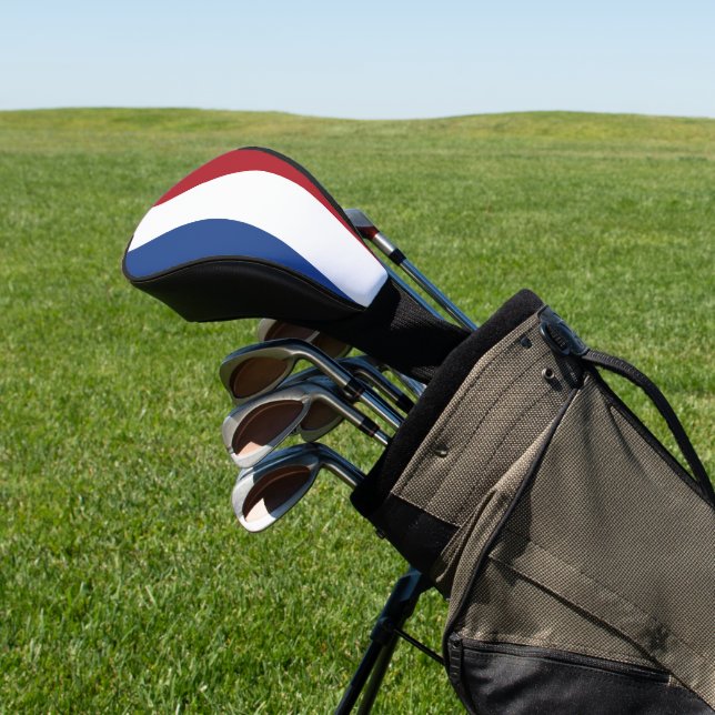 Niederländische Flaggenliste Golf Headcover (In SItu)