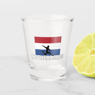 Niederländische Fußballnationalmannschaft Schnapsglas