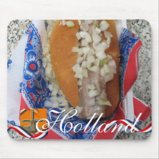 Niederländische Hering-Holland-Text-Andenken Mousepad