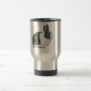 Niederländische Kaninchenreise-Tasse Reisebecher