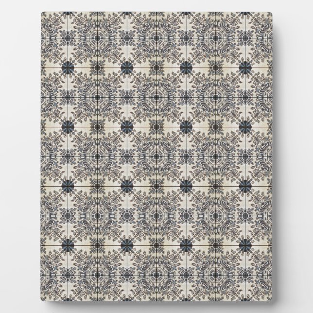 Niederländische Keramik Tiles 3 Fotoplatte (Vorderseite)