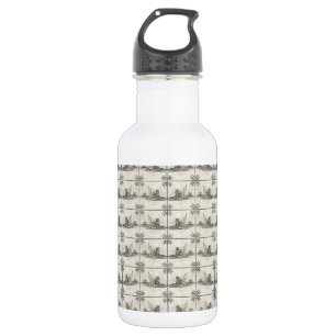 Niederländische Keramik Tiles 4 Trinkflasche