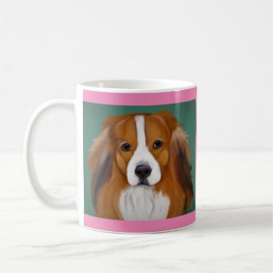 Niederländische Kooikerhondjes Kaffeetasse
