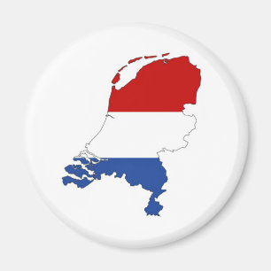 niederländische Landesflaggekarten-Formholländer Magnet
