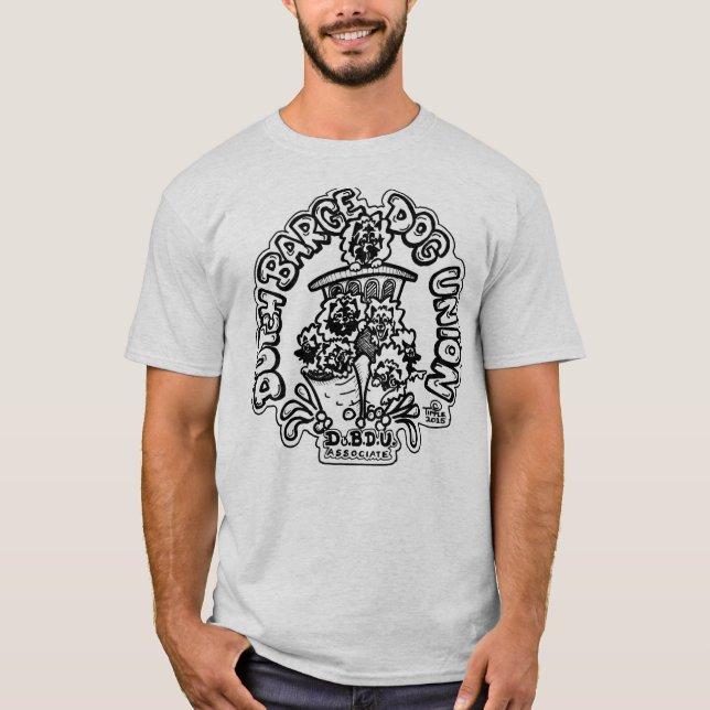 Niederländische Lastkahn-HundeGewerkschaft T-Shirt (Vorderseite)