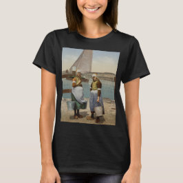 Niederländische Mädchen von Marken (um 1900) T-Shirt