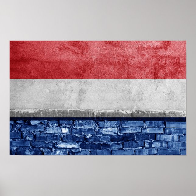 Niederländische Mauer Poster (Vorne)