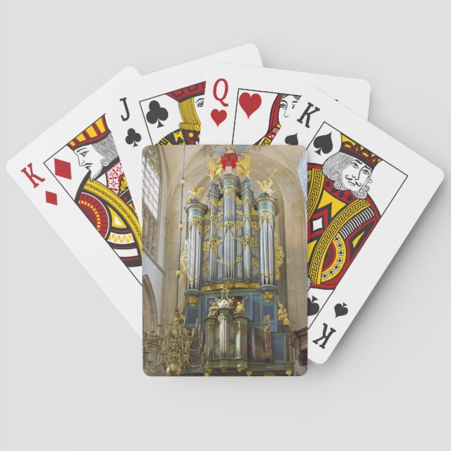 Niederländische Orgelspielkarten Spielkarten (Rückseite)