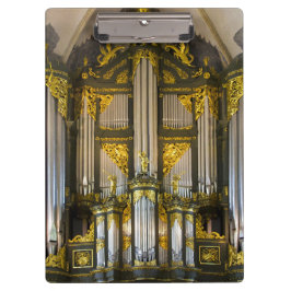 Niederländische Pfeifenorgel Klemmbrett