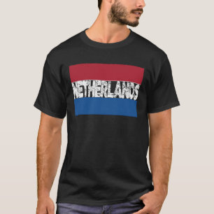 Niederländische Roots Niederländische Flagge Niede T-Shirt