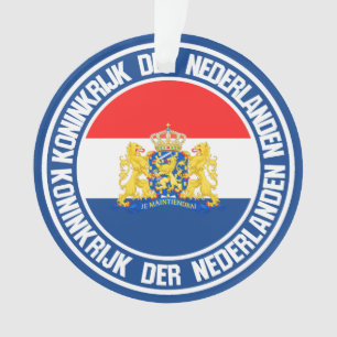 Niederländische RundEmblem Ornament