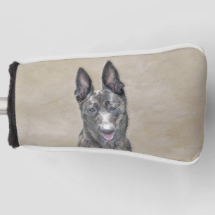 Niederländische Schäferhund-Malerei - Süße origine Golf Headcover