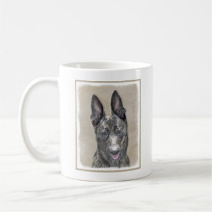 Niederländische Schäferhund-Malerei - Süße origine Kaffeetasse