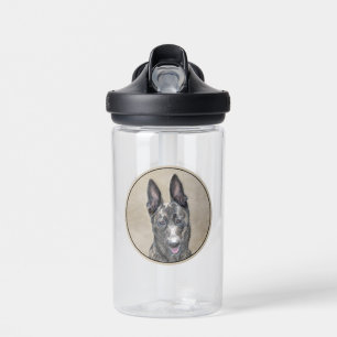 Niederländische Schäferhund-Malerei - Süße origine Trinkflasche