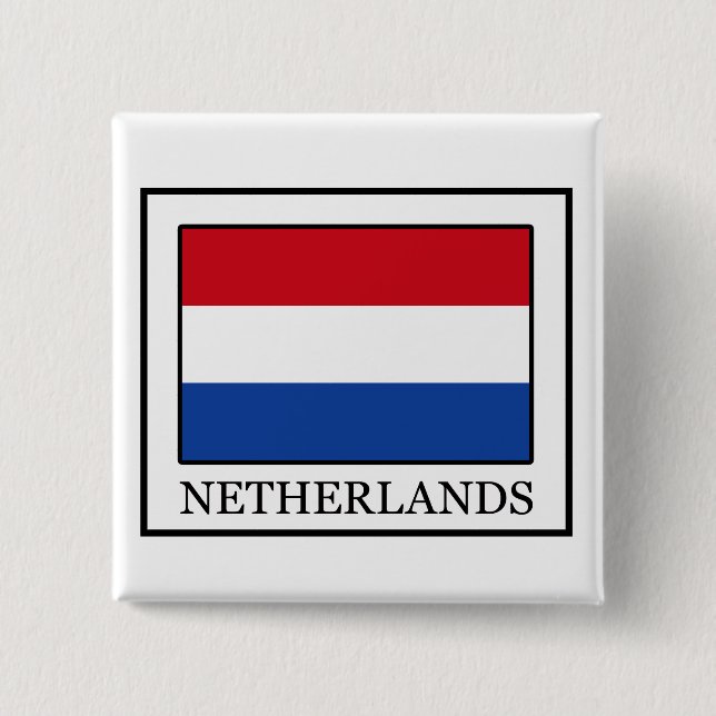 Niederländische Schaltfläche Button (Vorderseite)