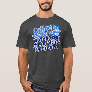 Niederländische Sprache aufgerufen, LDS Missionar T-Shirt